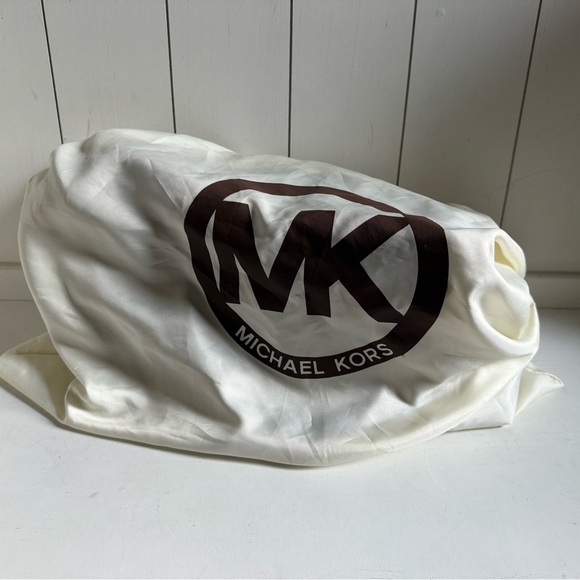 Michael Kors Hamilton Brown Leather Tote Bag - Picture 7 of 8